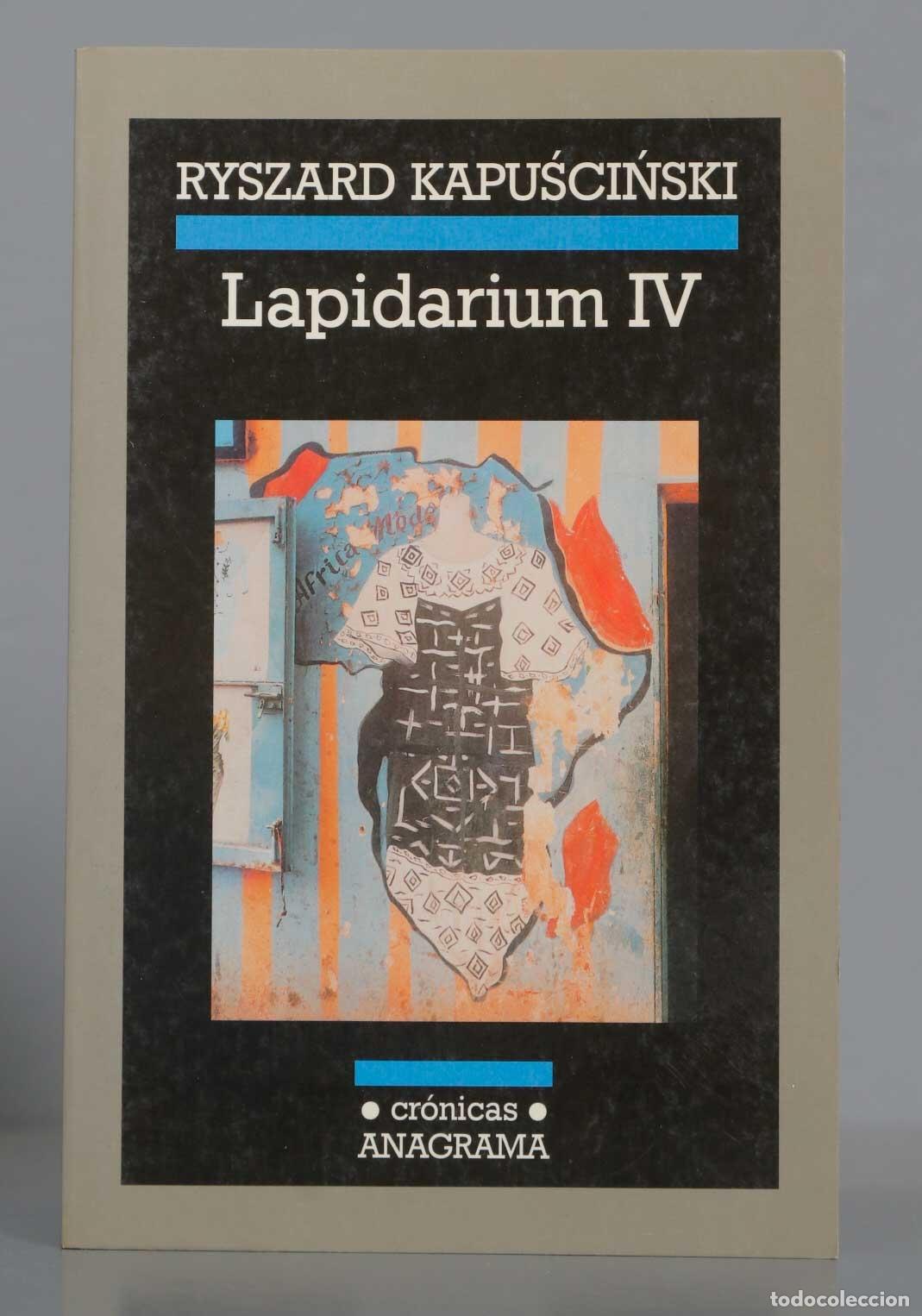 Libros de segunda mano: Lapidarium IV. Ryszard Kapuscinski - Foto 1