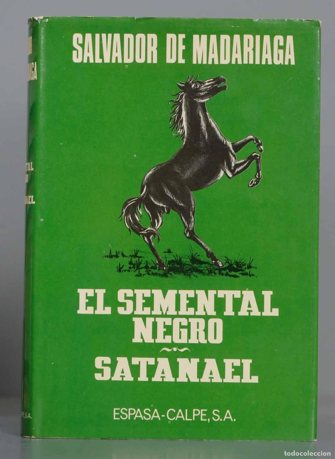Libros de segunda mano: El Semental Negro. Satanael . Madariaga - Foto 1