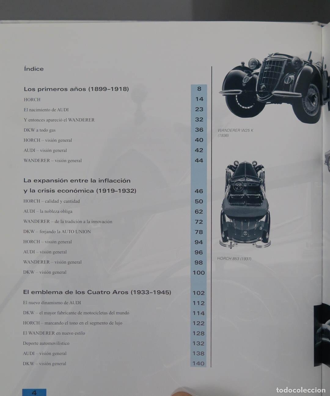 Libros de segunda mano: UNA HISTORIA DE PROGRESO. Cronica de Audi - Foto 2