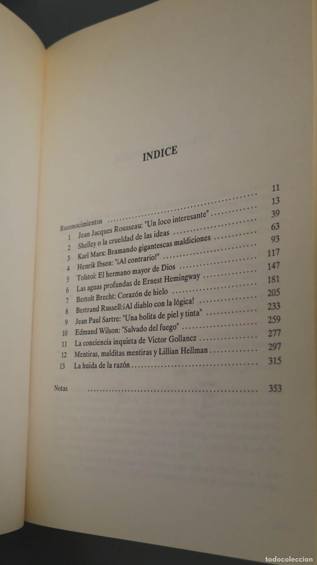 Libros de segunda mano: Intelectuales. Paul Johnson - Foto 2