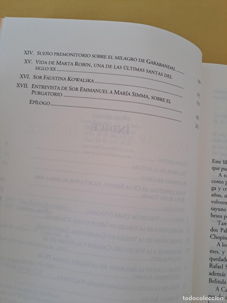 Libros de segunda mano: OLGA BEJANO DOM&Iacute;NGUEZ - LOS GARABATOS DE DIOS - LIBROSLIBRES 2007 - Foto 4