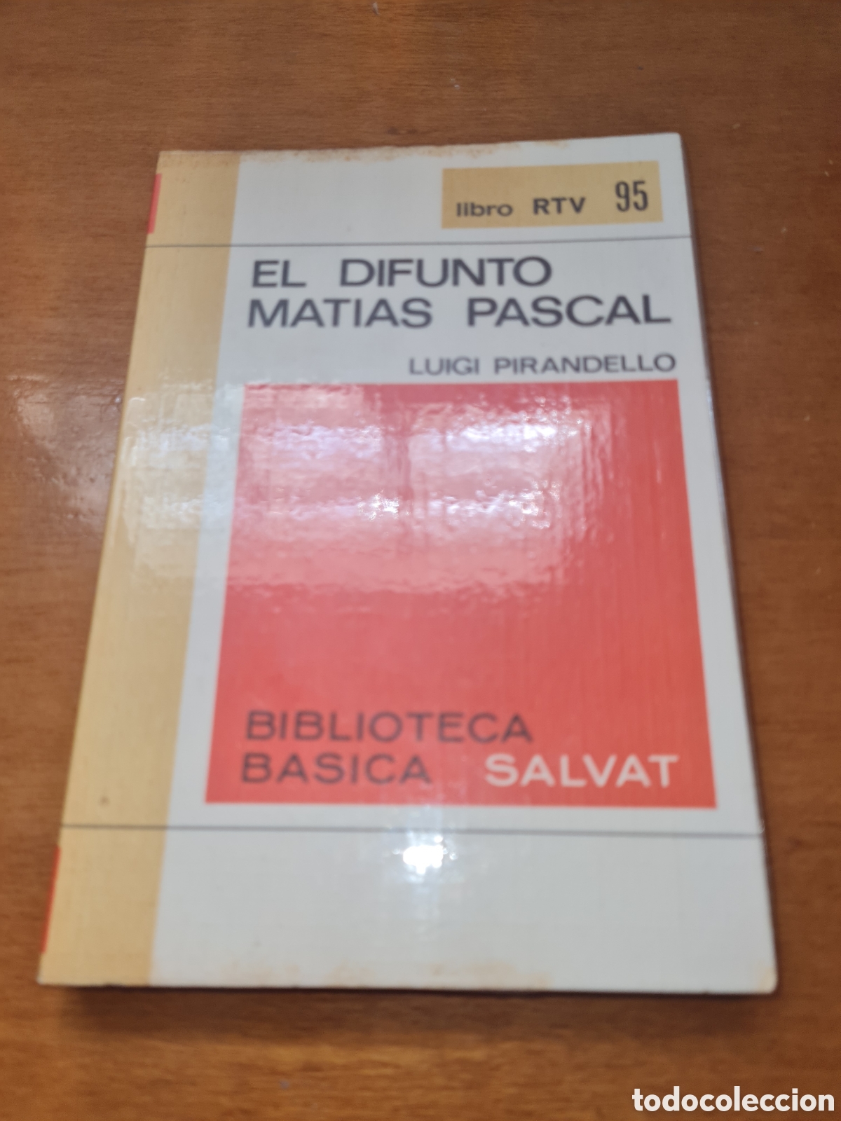 Libros de segunda mano: Libro El difunto Matias Pascal RTV Salvat - Foto 1