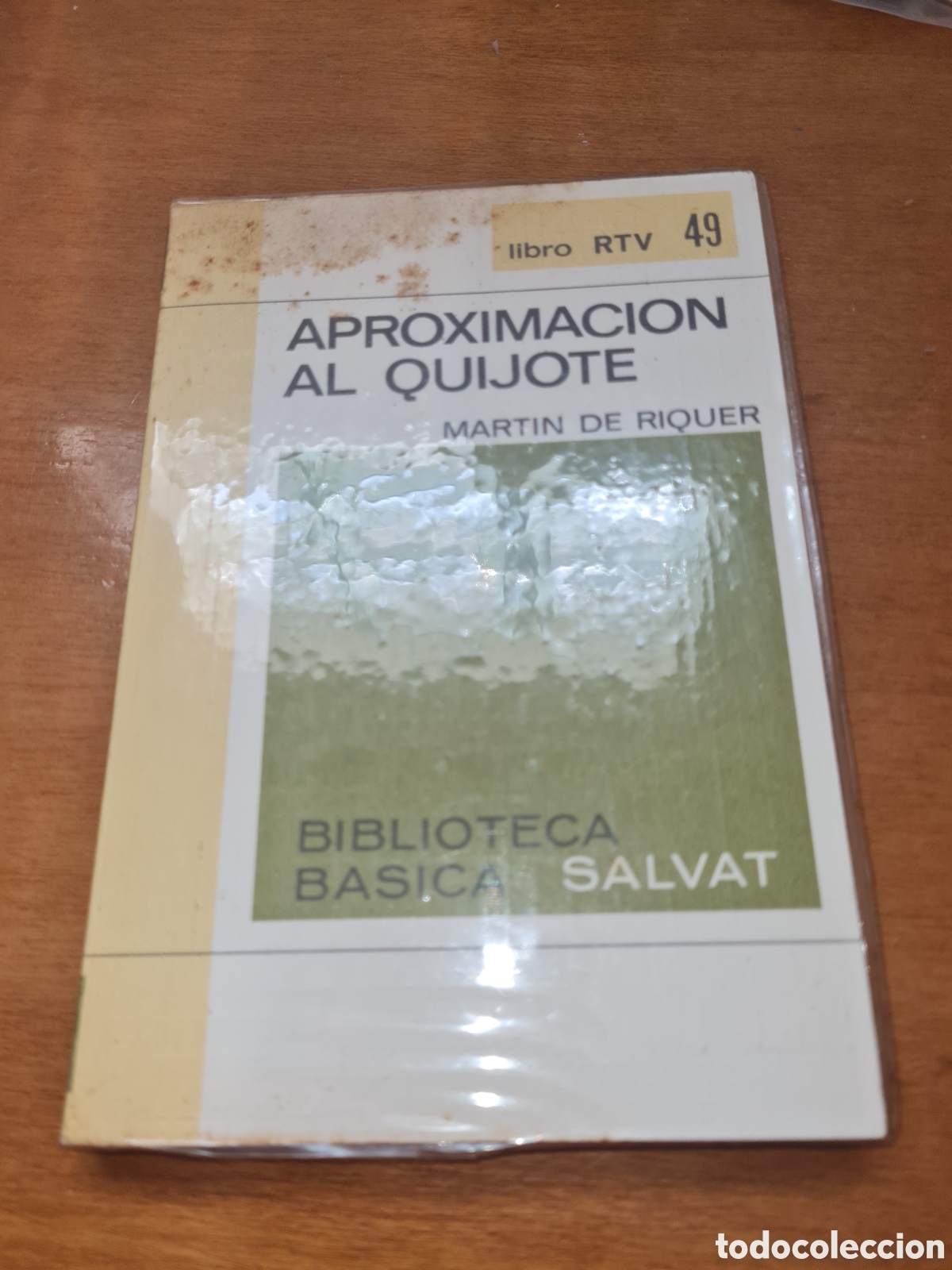 Libros de segunda mano: Libro Aproximaci&oacute;n al Quijote RTV Salvat - Foto 1