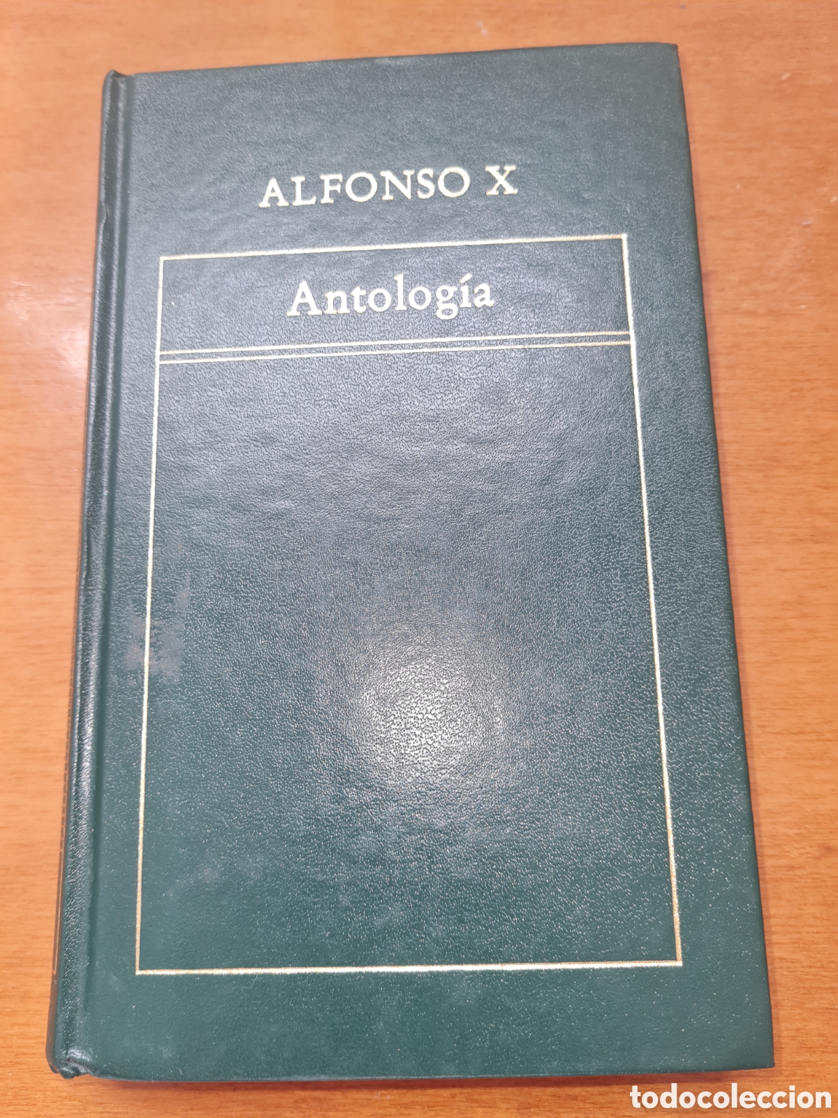 Libros de segunda mano: Libro tapas duras Antolog&iacute;a de Alfonso X - Foto 1