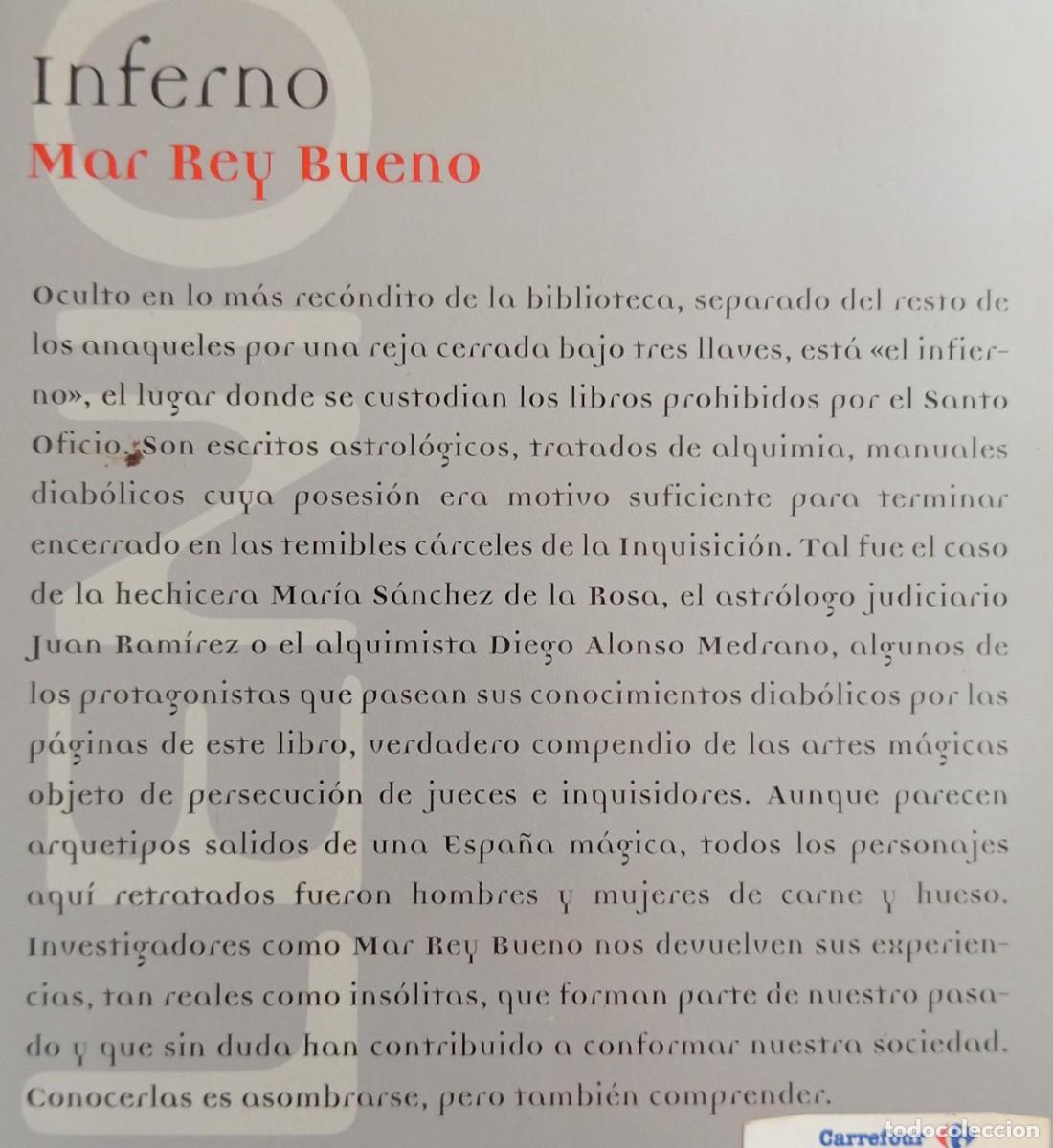 Libros de segunda mano: INFERNO - MAR REY BUENO - Foto 2