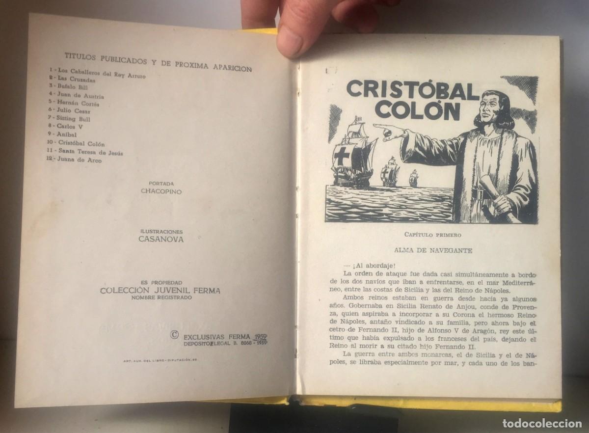 Libros de segunda mano: CRIST&Oacute;BAL COL&Oacute;N. L. Mora - Foto 5
