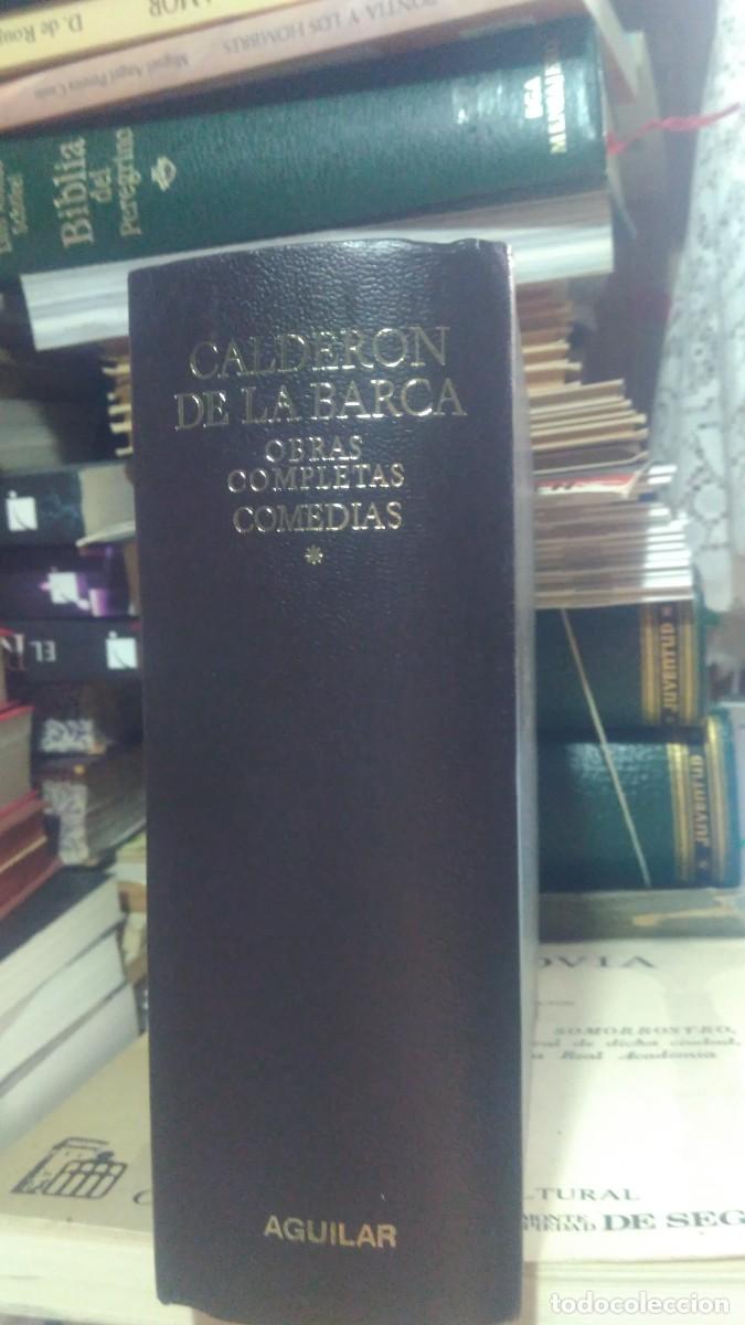 Libros de segunda mano: OBRAS COMPLETAS COMEDIAS, CALDERON DE LA BARCA, ED. AGUILAR - Foto 1