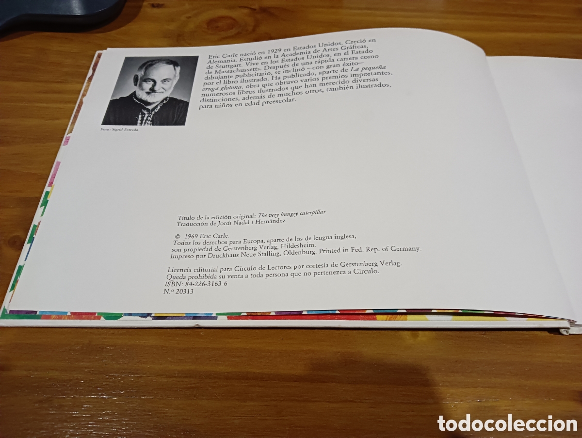 Libros de segunda mano: La peque&ntilde;a oruga glotona - Foto 2