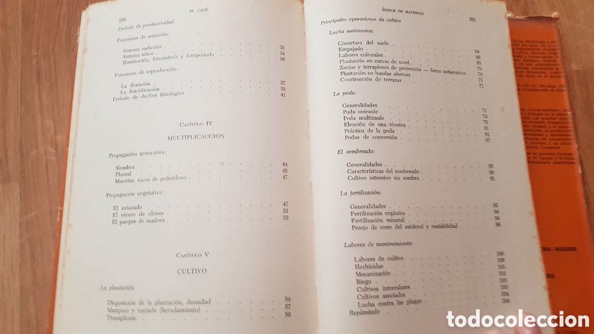 Libros de segunda mano: El caf&eacute;. R. Coste. Tecnicas agr&iacute;colas - Foto 6