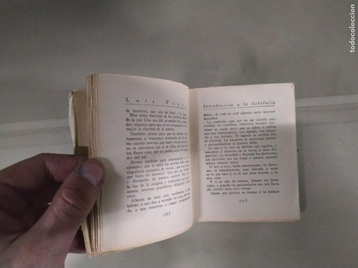 Libros de segunda mano: 1930. Introducci&oacute;n a la sabidur&iacute;a - Luis Vives. Universidad del Hogar - Foto 6