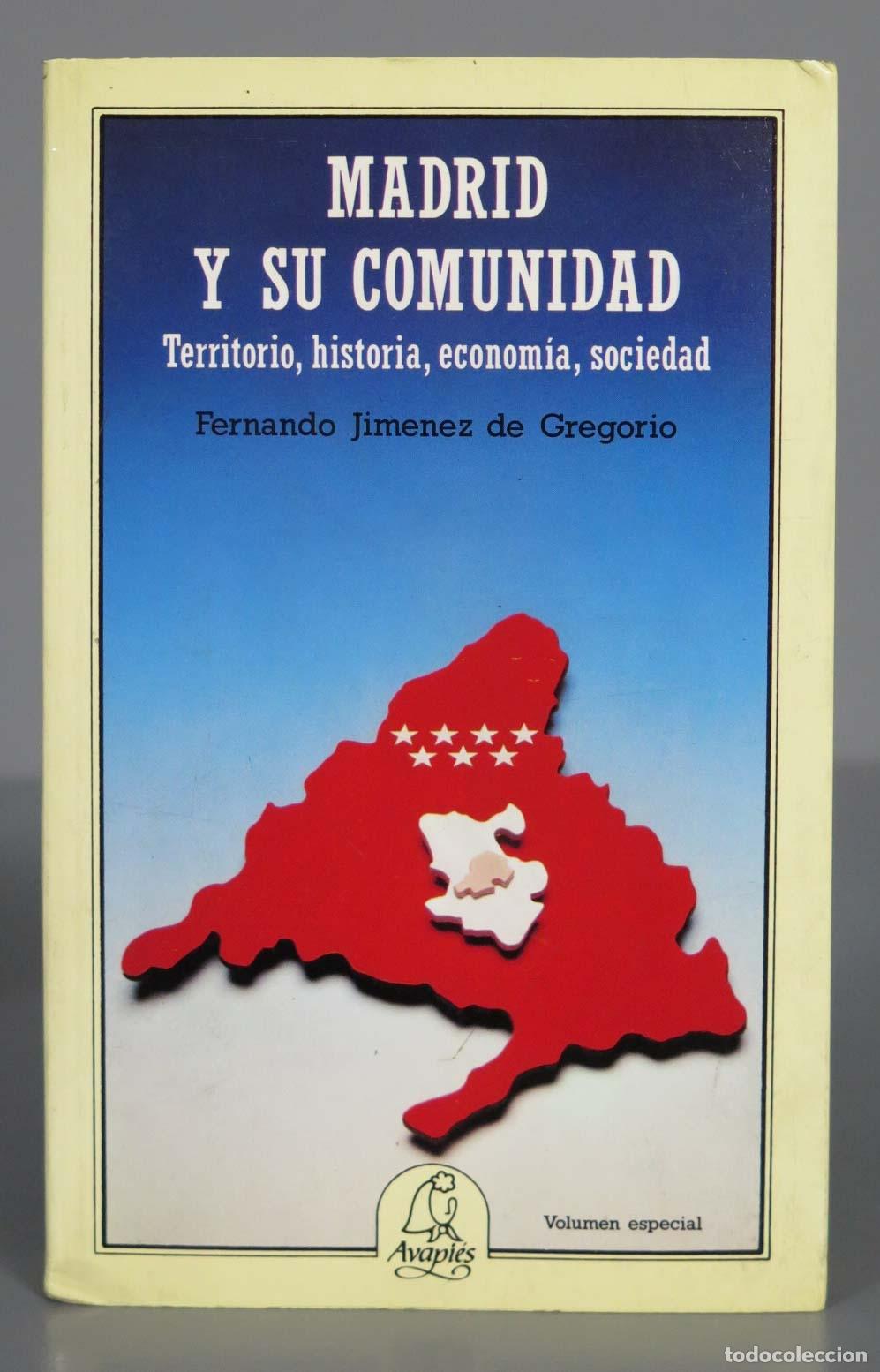 Libros de segunda mano: Madrid y su comunidad Jim&eacute;nez de Gregorio - Foto 1