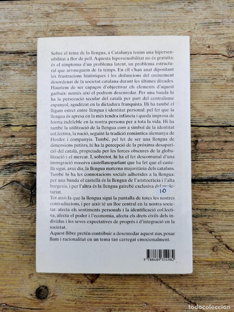 Libros de segunda mano: ARGUMENTS PER AL BILING&Uuml;ISME. JES&Uacute;S ROYO ARP&Oacute;N. EDITORIAL MONTESINOS, 2000 - Foto 2