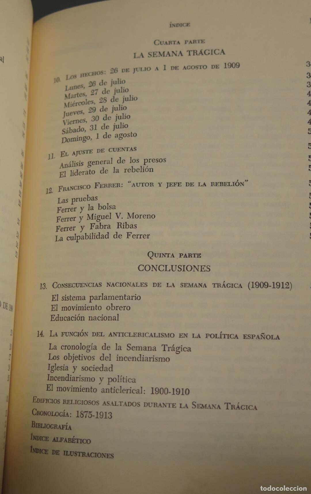 Libros de segunda mano: LA SEMANA TRAGICA. CONNELLY ULLMAN - Foto 4