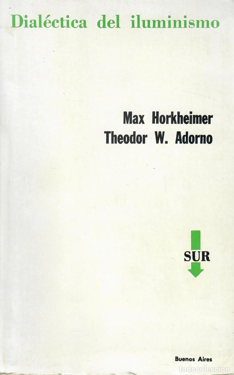 Libros de segunda mano: DIAL&Eacute;CTICA DEL ILUMINISMO / M. HORKHEIMER, TH. ADORNO - Foto 1