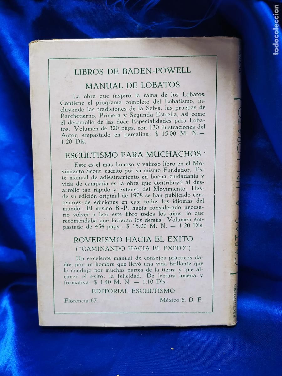 Libros de segunda mano: CARTAS A UN LOBATO (M&Eacute;XICO, 1956) BOY SCOUTS - Foto 2