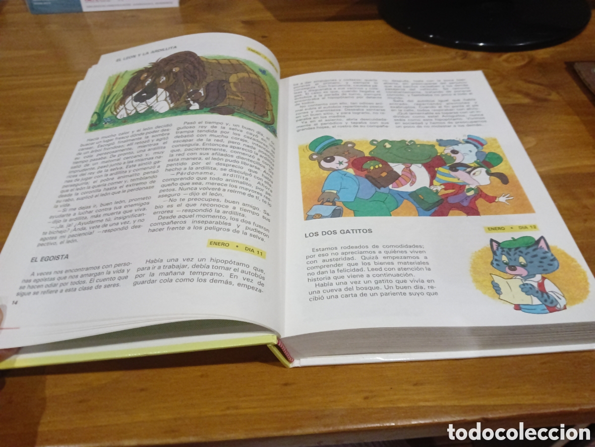 Libros de segunda mano: 365 f&aacute;bulas . Ediciones Servilibro - Foto 4