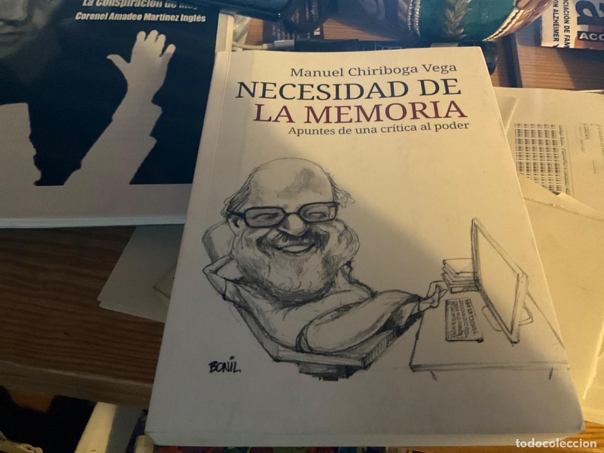 Gebrauchte B&uuml;cher: Necesidad de la memoria Manuel Chiriboga Vega apuntes de una critica del poder ecuador