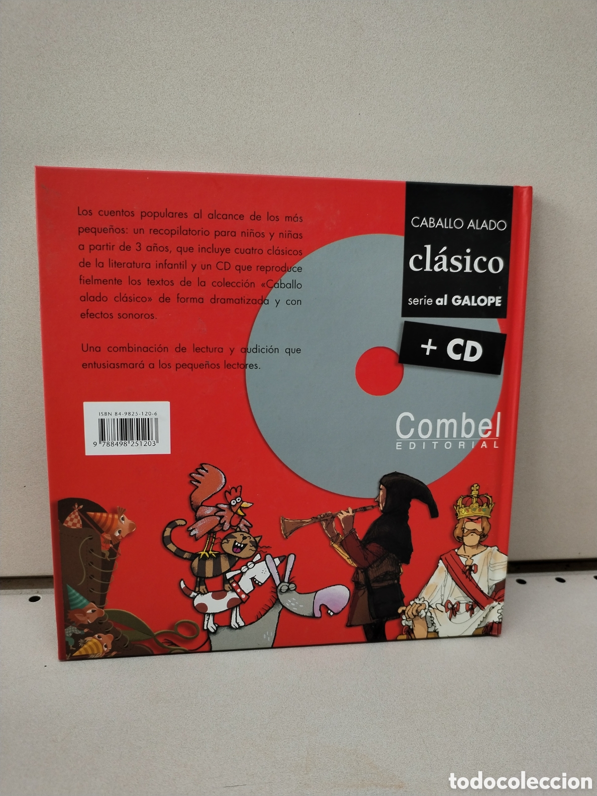 Libros de segunda mano: Caballo alado cl&aacute;sico + cd - Combel Editorial - Foto 3