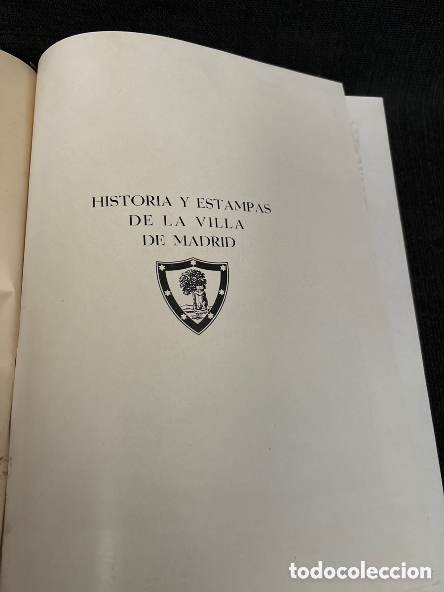 Libros de segunda mano: Libro, historia y estampas de la villa de Madrid - Foto 4
