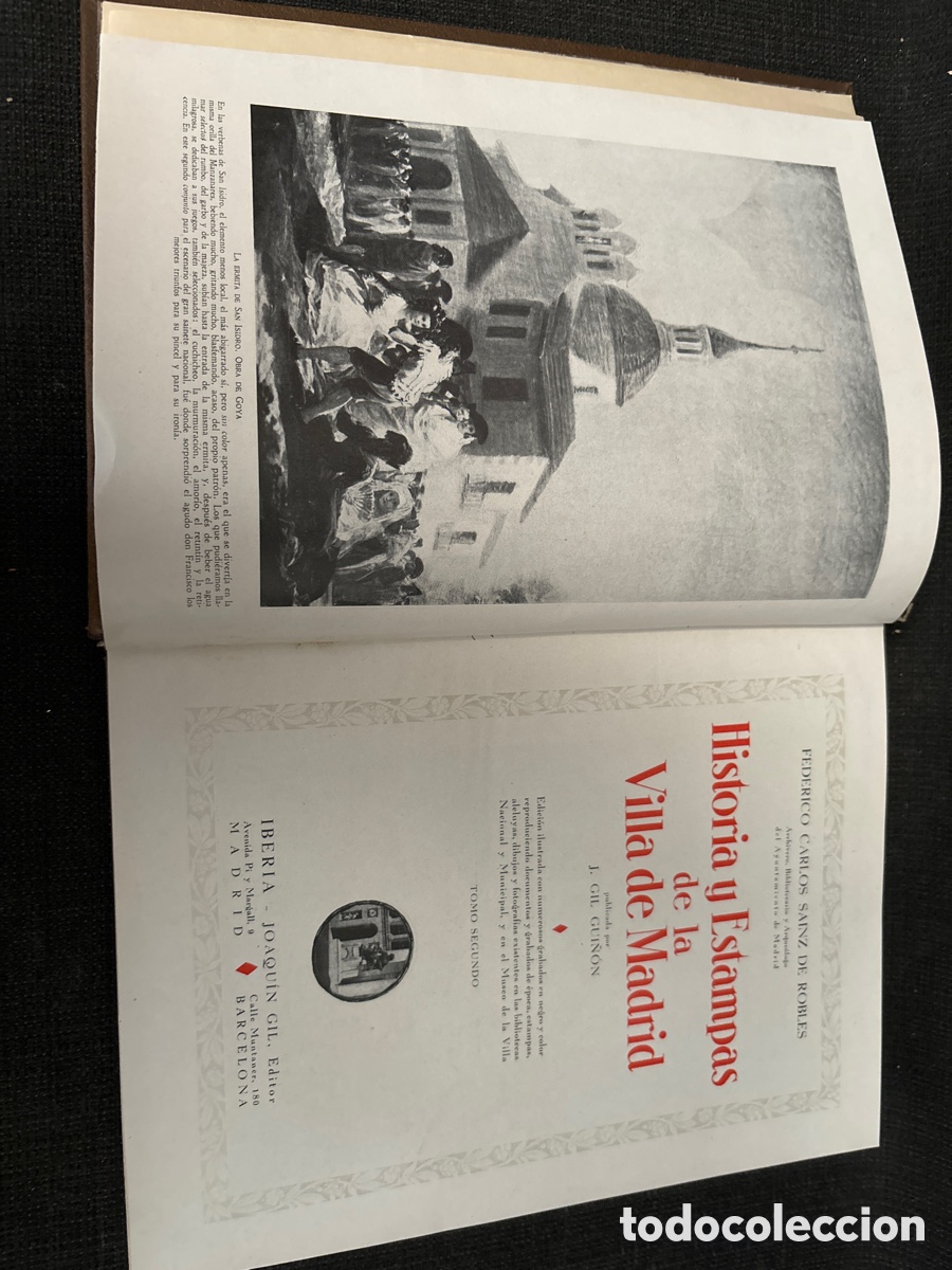 Libros de segunda mano: Libro, historia y estampas de la villa de Madrid - Foto 5