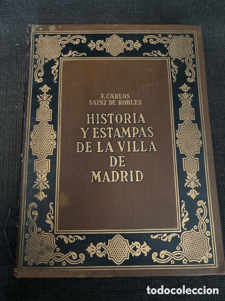 Libros de segunda mano: Libro, historia y estampas de la villa de Madrid - Foto 1