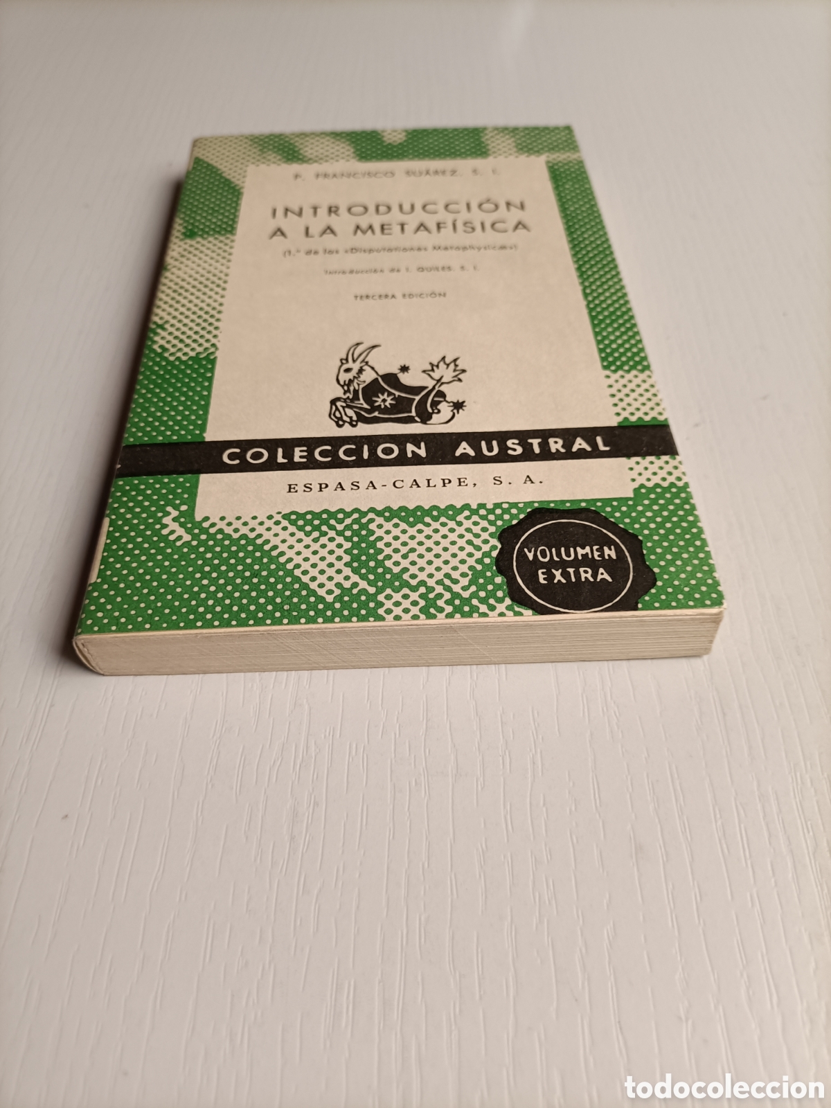 Libros de segunda mano: Introducci&oacute;n a la metaf&iacute;sica. P. Francisco Su&aacute;rez - Foto 3