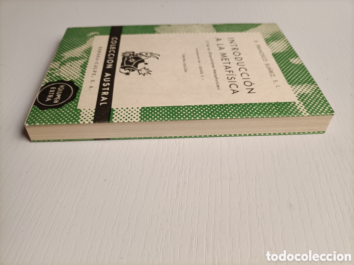 Libros de segunda mano: Introducci&oacute;n a la metaf&iacute;sica. P. Francisco Su&aacute;rez - Foto 4