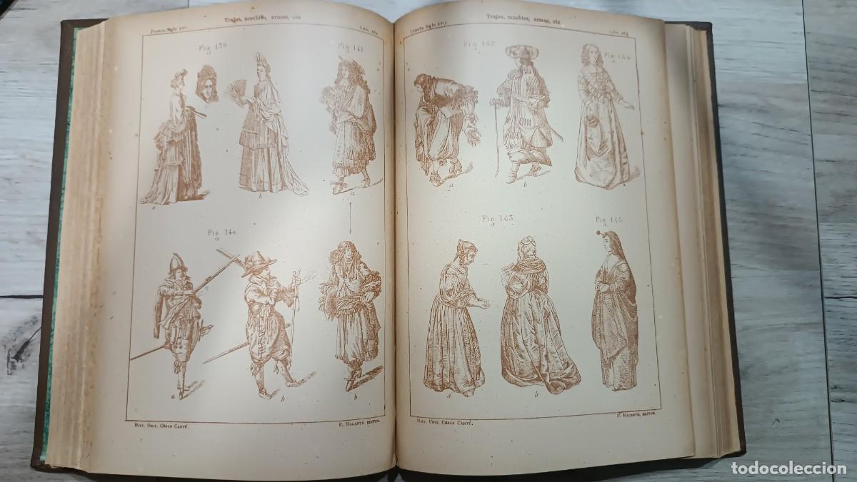 Libros de segunda mano: Cesar Cant&uacute;, Historia Universal Atlas 1889 - Foto 6