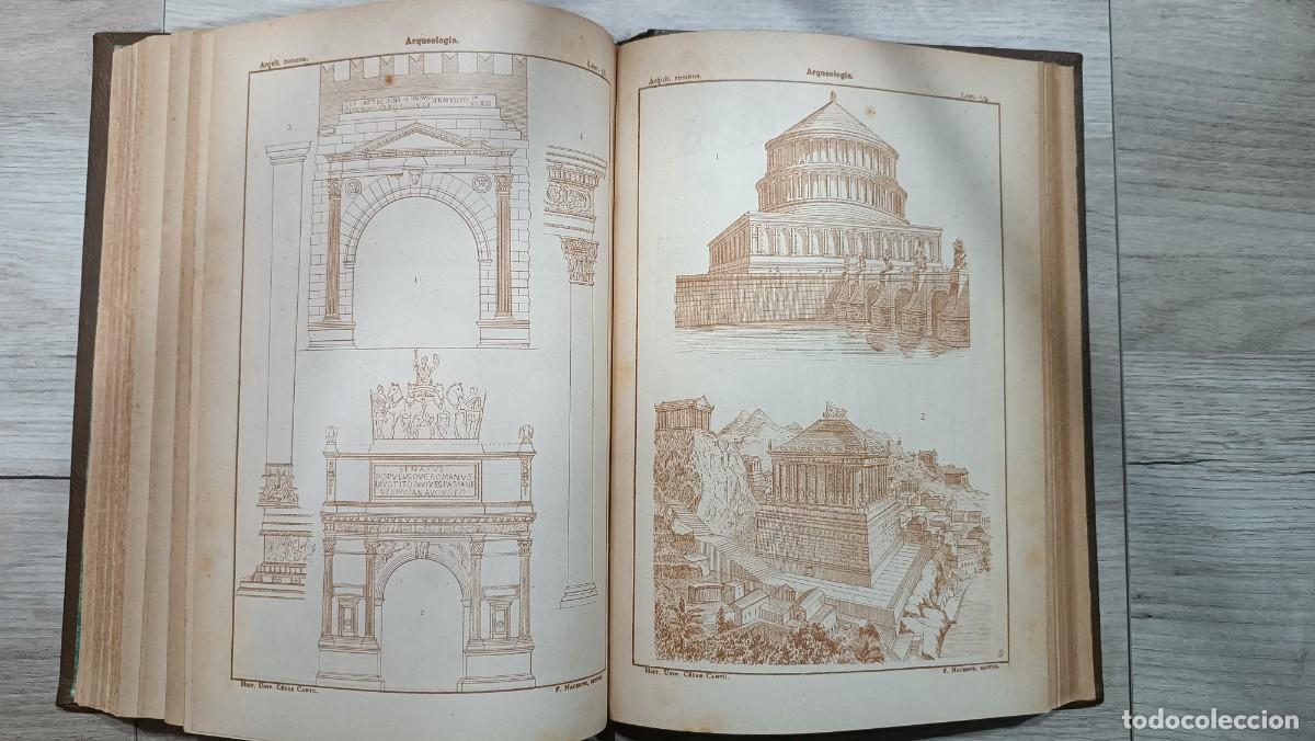 Libros de segunda mano: Cesar Cant&uacute;, Historia Universal Atlas 1889 - Foto 7