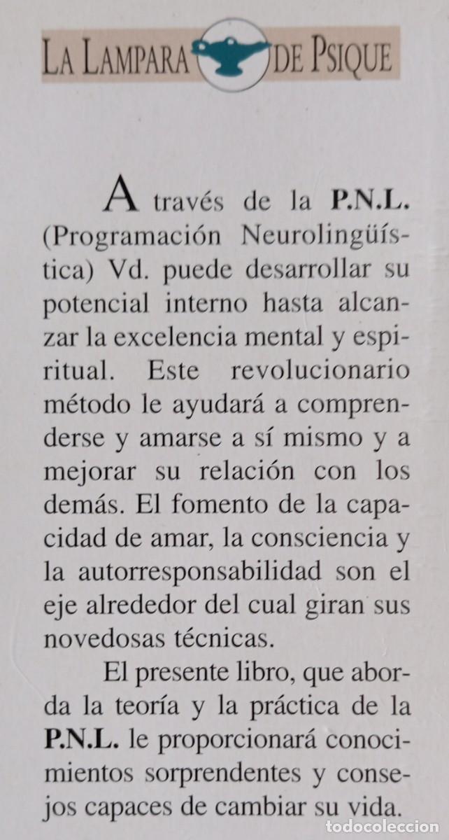 Libros de segunda mano: PNL PARA EL CRECIMIENTO INTERIOR - WALTER LUBECK - Foto 2