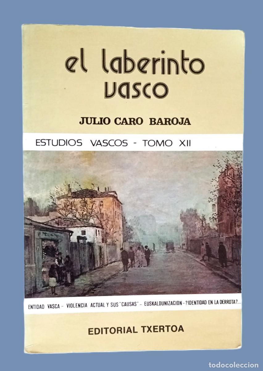 Libros de segunda mano: JULIO CARO BAROJA - EL LABERINTO VASCO - Foto 1