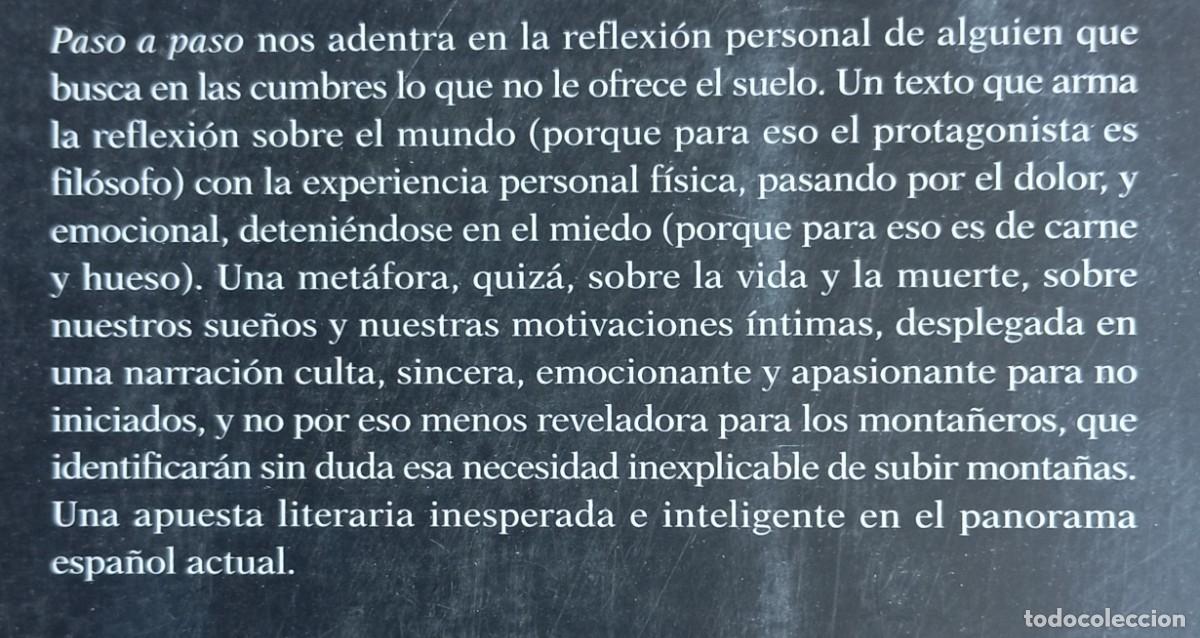 Libros de segunda mano: PASO A PASO - CARLOS MU&Ntilde;OZ GUTIERREZ - Foto 2