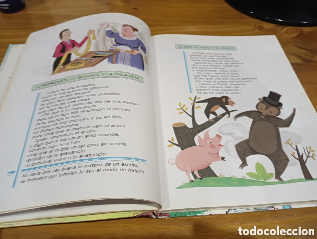 Libros de segunda mano: Mi gran libro de fabulas Iriarte - Foto 4