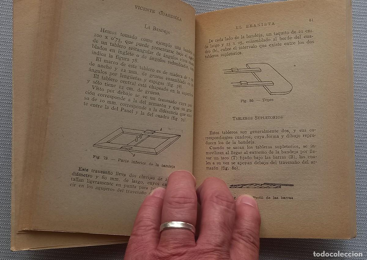 Libros de segunda mano: EL EBANISTA - VICENTE GUARDIOLA - Foto 3