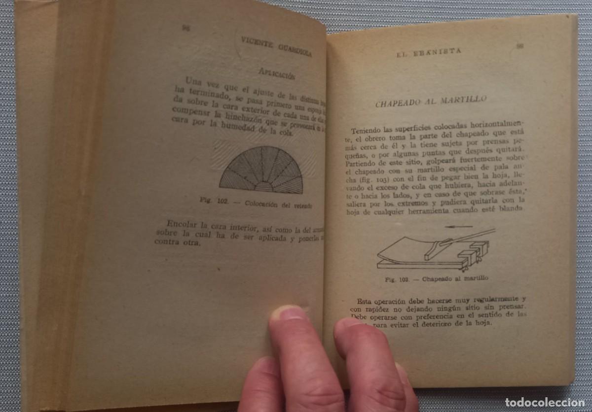 Libros de segunda mano: EL EBANISTA - VICENTE GUARDIOLA - Foto 4