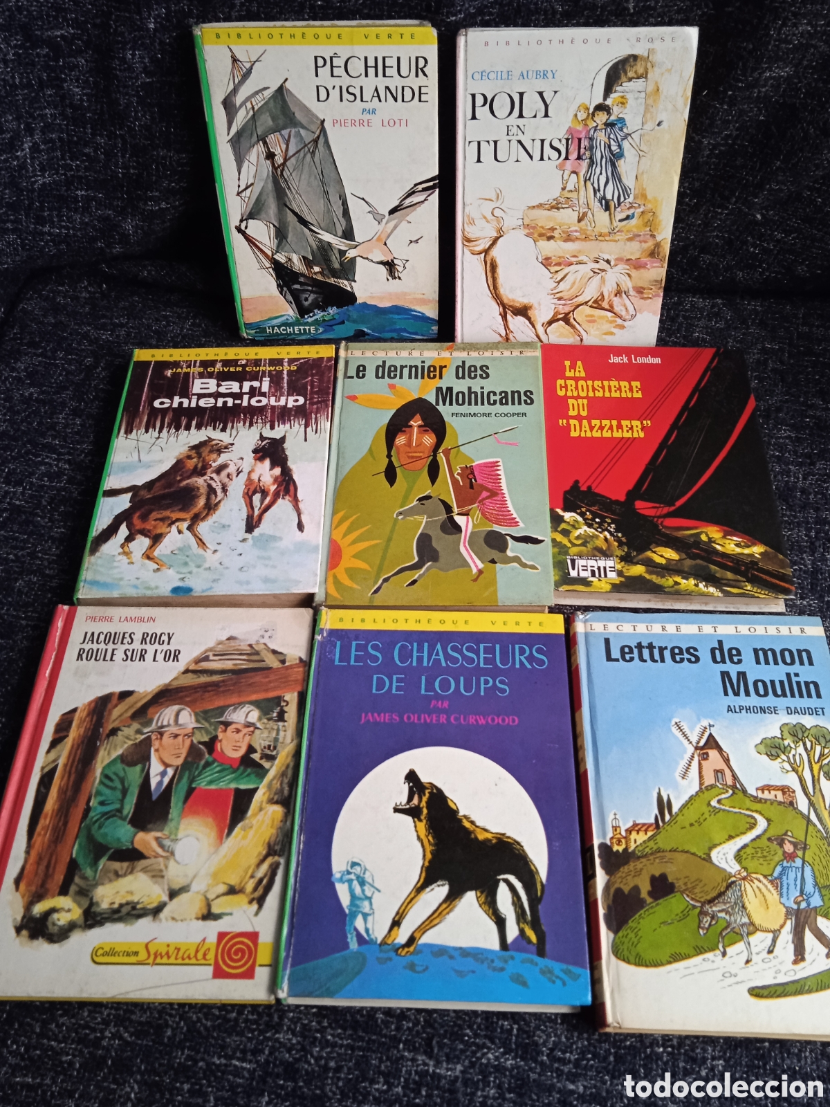 Libros de segunda mano: LOTE DE 8 LIBROS - LIBROS JUVENILES A&Ntilde;OS 70 - EDICION EN FRANCES - Foto 1
