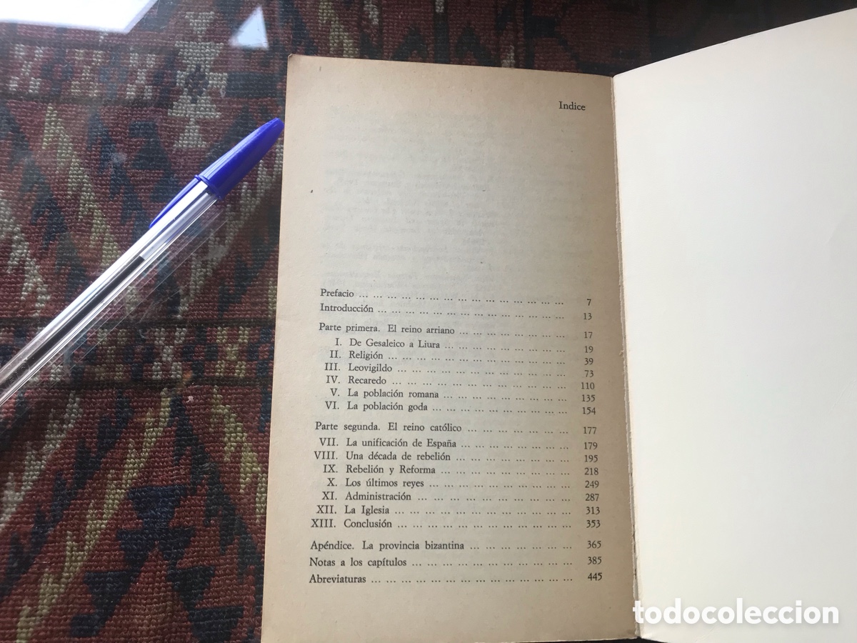 Libros de segunda mano: Los godos en Espa&ntilde;a. E. A. Thompson. Alianza editorial - Foto 4