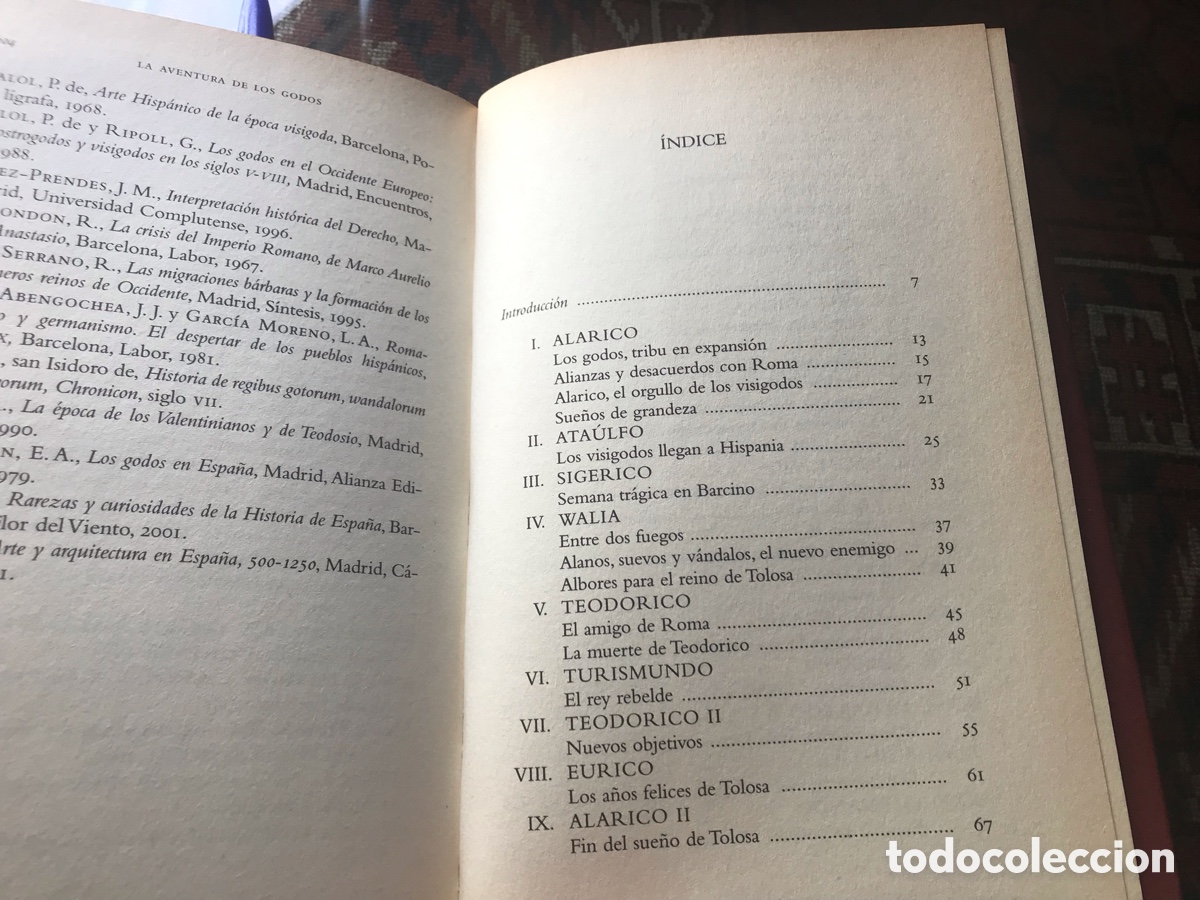 Libros de segunda mano: Las aventuras de los godos. Juan Antonio Cebri&aacute;n. C&iacute;rculo de lectores. - Foto 4