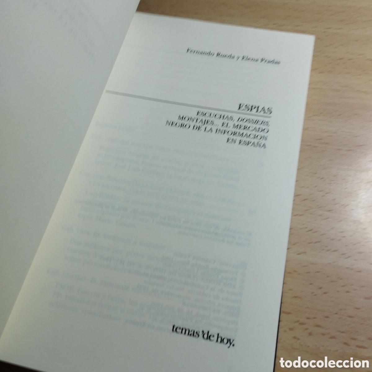 Libros de segunda mano: Esp&iacute;as. Fernando Rueda. Elena Pradas. 1995. TH - Foto 5