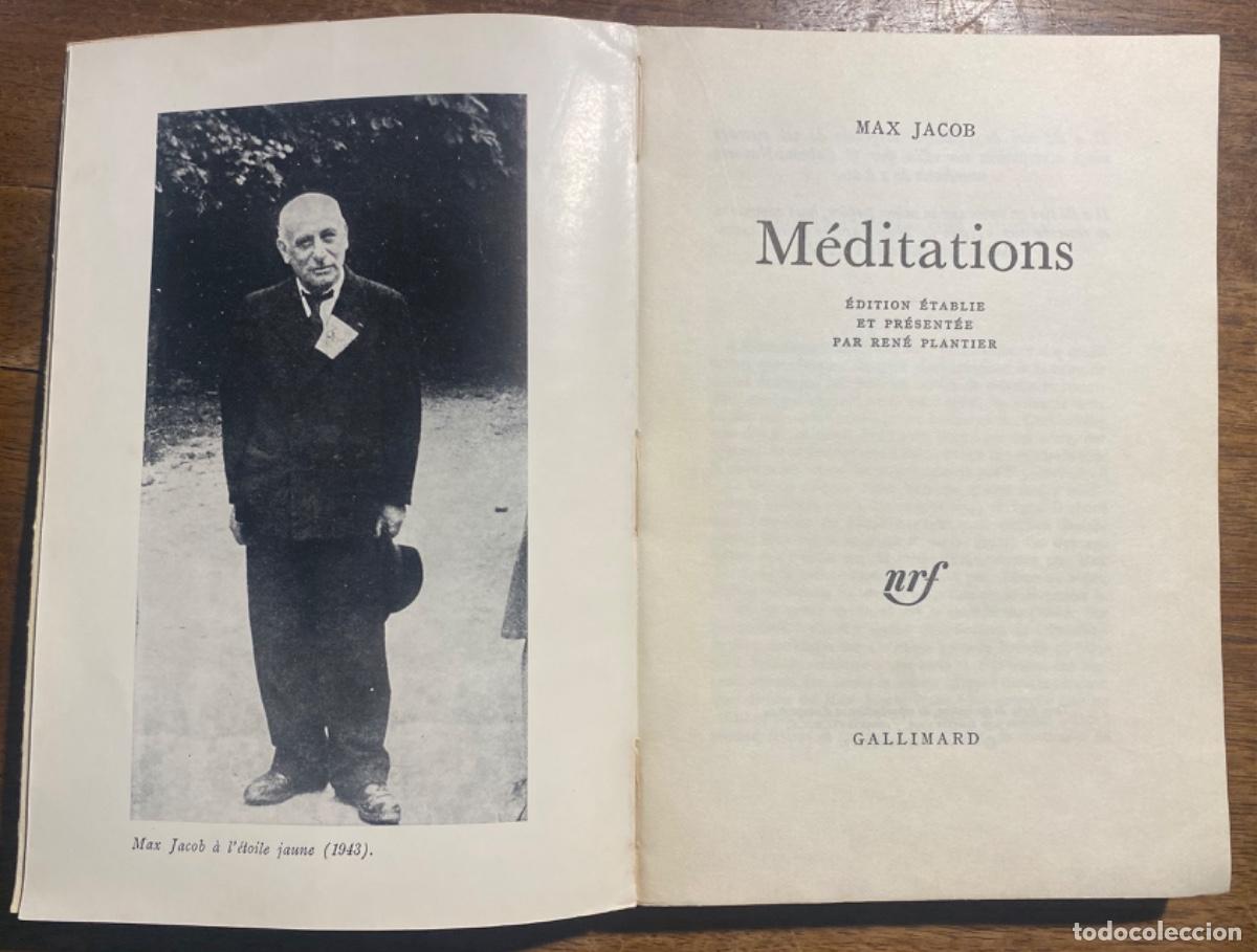 Libros de segunda mano: Max Jacob. Meditations - Foto 2