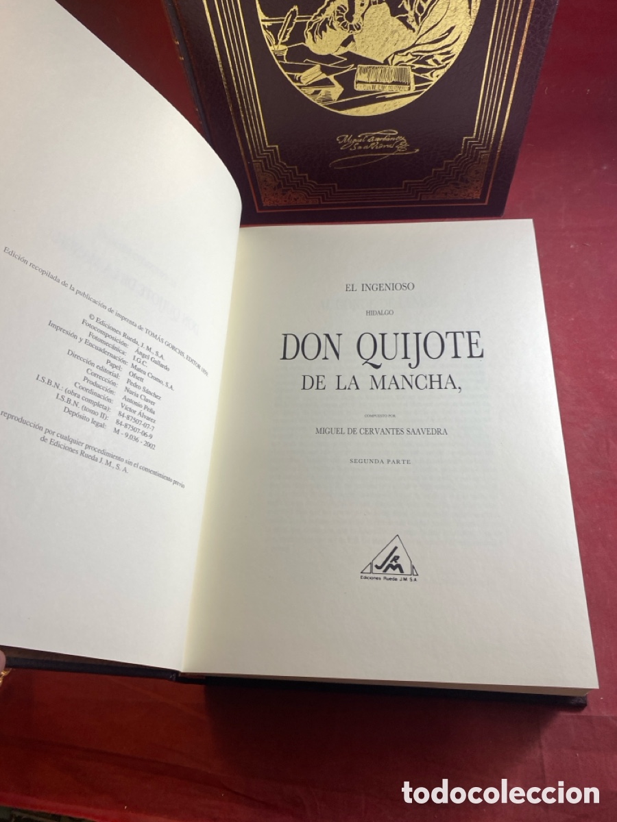 Libros de segunda mano: MIGUEL DE CERVANTES DON QUIJOTE - Foto 3
