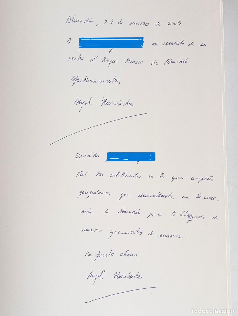Libros de segunda mano: LOS MINEROS DEL AZOGUE (con dedicatoria) - Foto 2