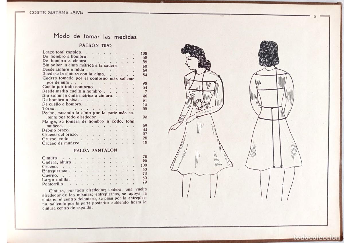 Libros de segunda mano: M&Eacute;TODO DE CORTE Y CONFECCI&Oacute;N. SISTEMA &ldquo;SIVI&rdquo; - Foto 3