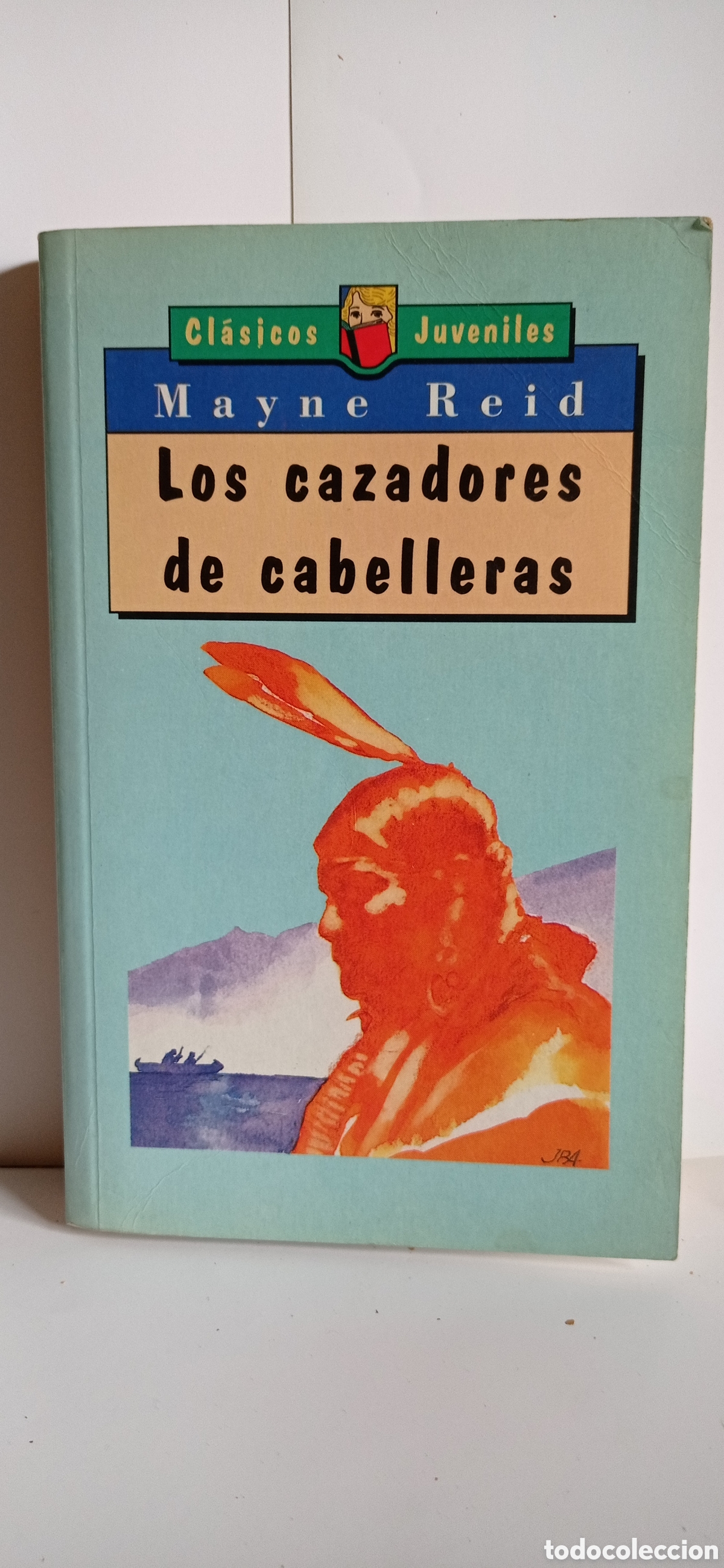 Libros de segunda mano: LIBRO / LOS CAZADORES DE CABELLERAS / DE MAYNE REID / DE CORTE WESTER - Foto 1