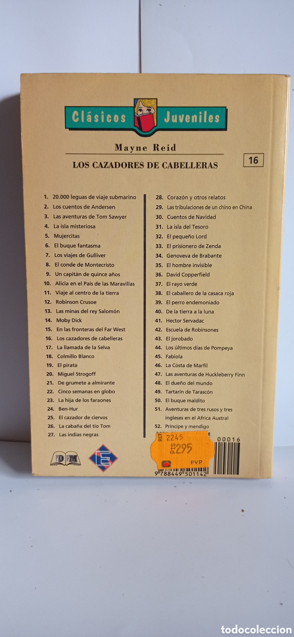 Libros de segunda mano: LIBRO / LOS CAZADORES DE CABELLERAS / DE MAYNE REID / DE CORTE WESTER - Foto 3