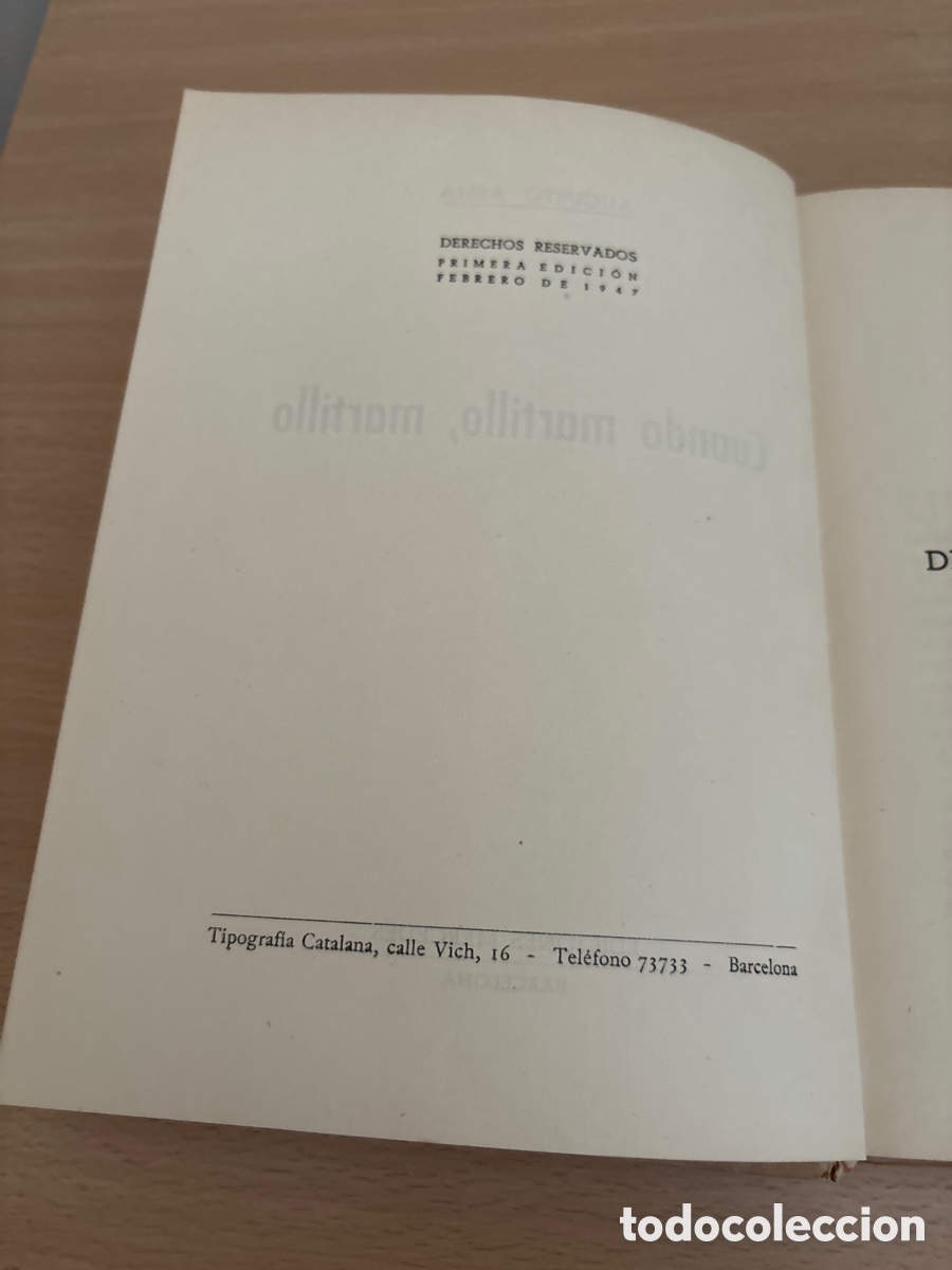 Libros de segunda mano: Libro cuando martillo martillo de Augusto Asia - Foto 6