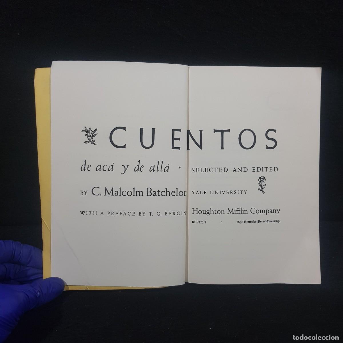 Libros de segunda mano: CUENTOS DE AC&Aacute; Y DE ALL&Aacute; - SELECTED AND EDITED - C. MALCOLM BATHELOR - BOSTON - 1953 / 744 - Foto 1
