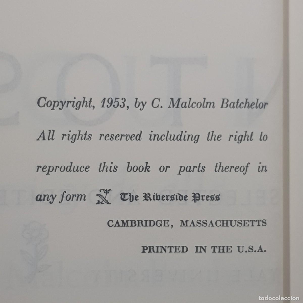 Libros de segunda mano: CUENTOS DE AC&Aacute; Y DE ALL&Aacute; - SELECTED AND EDITED - C. MALCOLM BATHELOR - BOSTON - 1953 / 744 - Foto 2