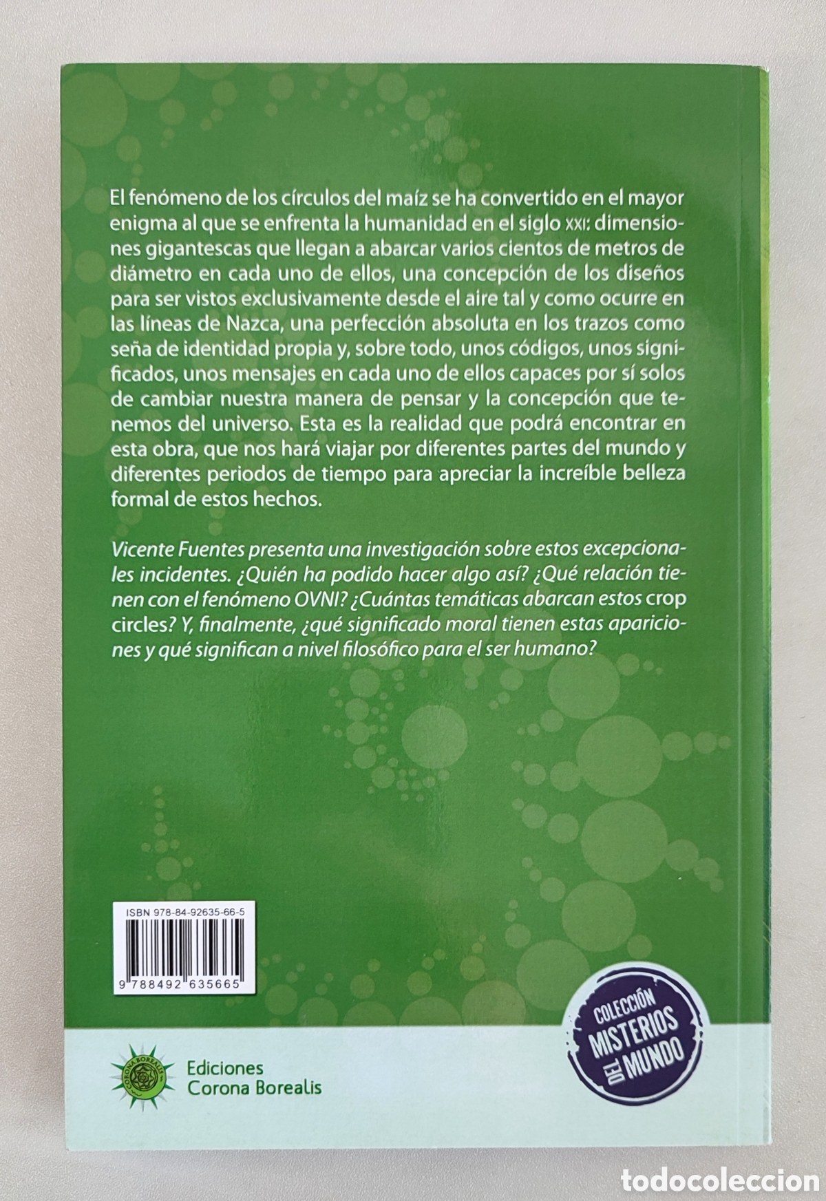 Libros de segunda mano: El enigma de los c&iacute;rculos. Vicente Fuentes - Foto 3