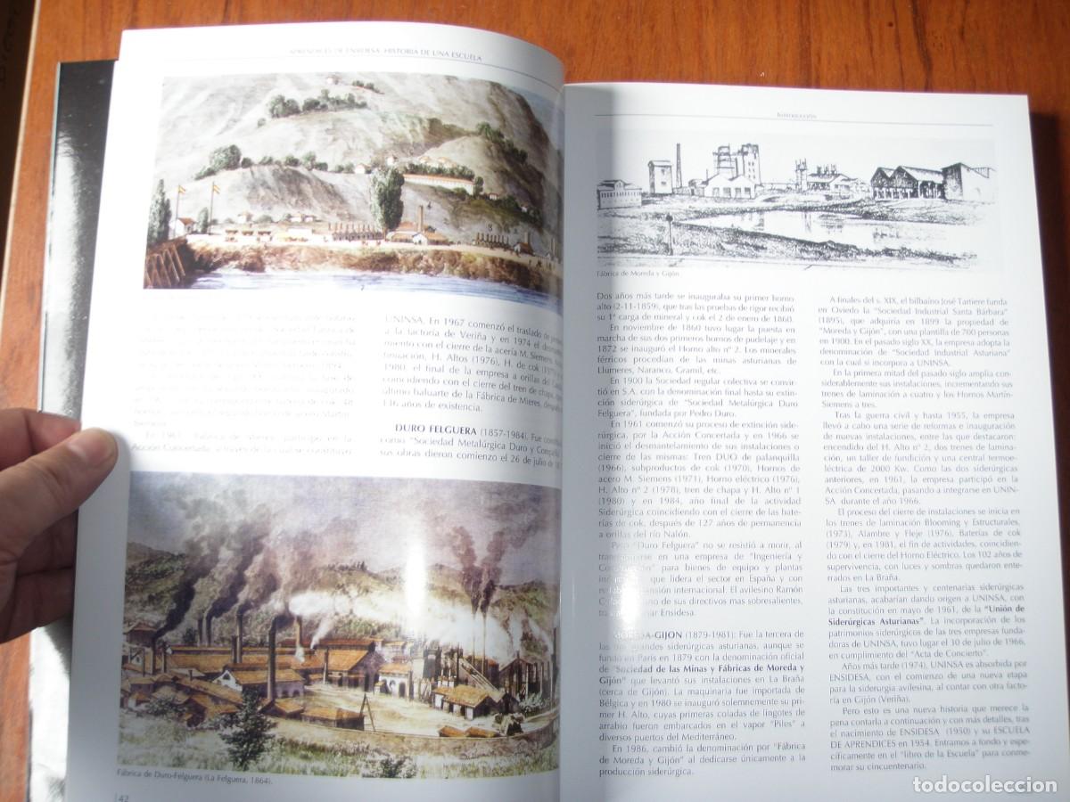 Libros de segunda mano: APRENDICES DE ENSIDESA HISTORIA DE UNA ESCUELA - Foto 3